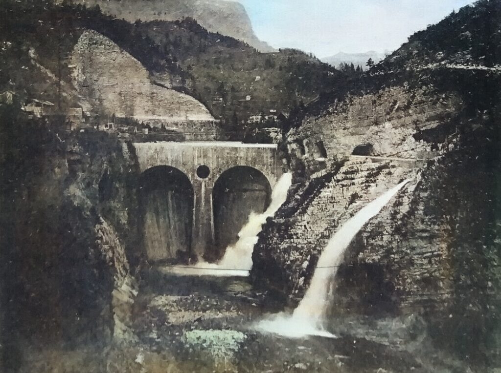 Diga di Ponte Serra, 1915